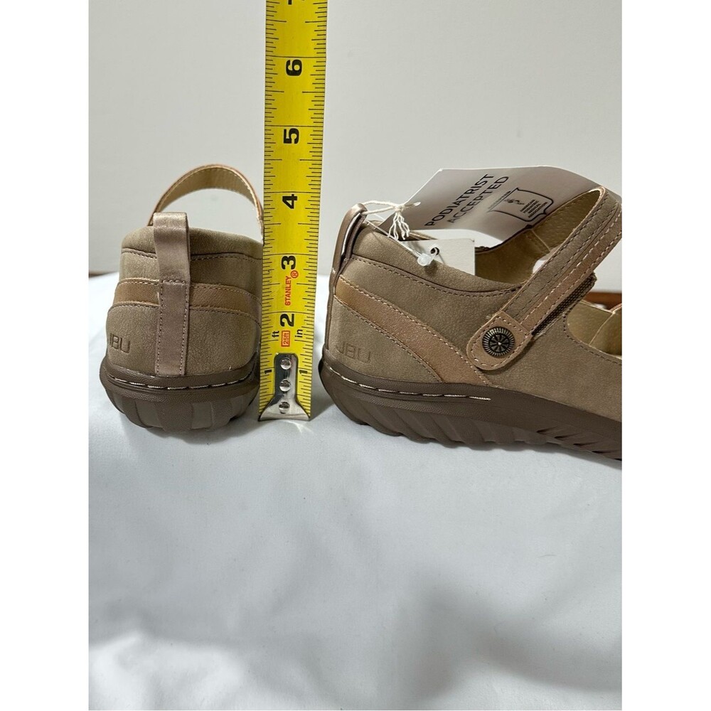 JBU Jambu Raven Mary Jane Womens Size 7,5 Taupe Casual Orthopedic Comfort Shoes - Picture 13 of 14